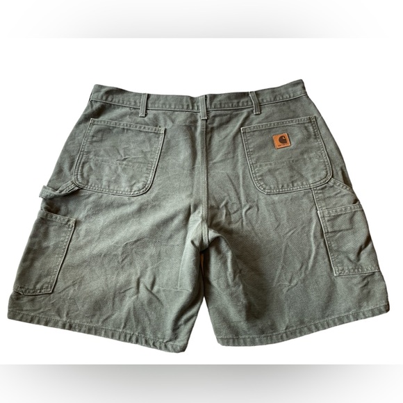 Carhartt Other - Carhartt Moss Green Can as Carpenter Shorts, Size 40